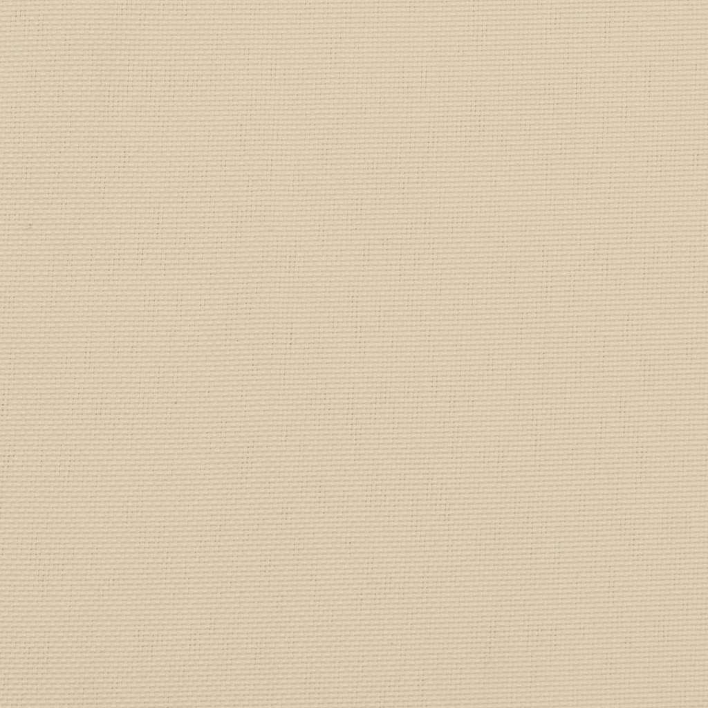 Jastuci za vrtne stolice 2 kom bež 40x40x4 cm od tkanine