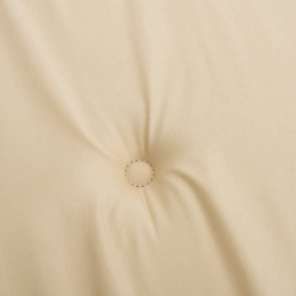 Jastuci za vrtne stolice 6 kom bež 40x40x4 cm od tkanine