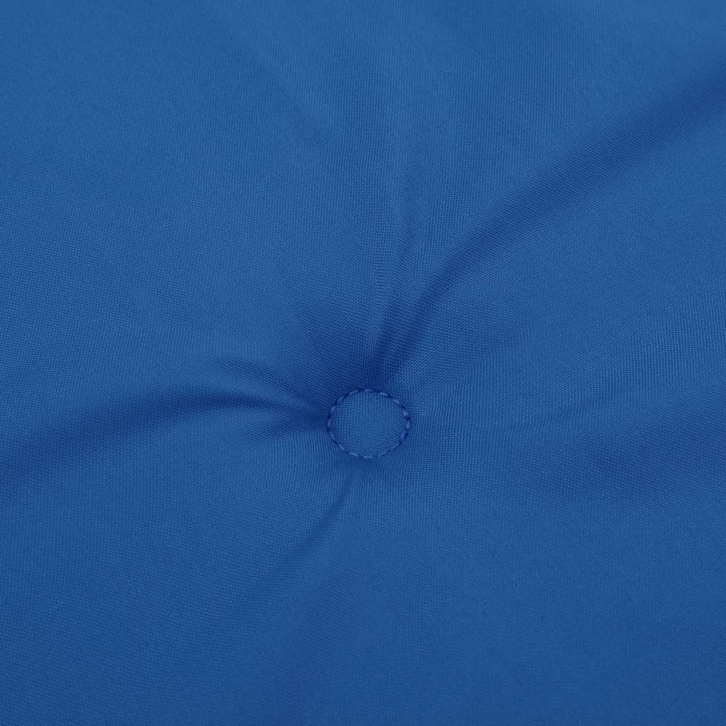 Jastuci za vrtne stolice 2 kom plavi 40x40x4 cm od tkanine