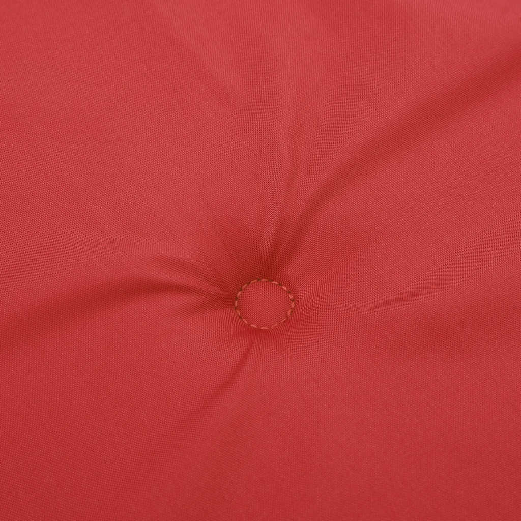 Jastuci za vrtne stolice 4 kom crveni 50x50x4 cm od tkanine