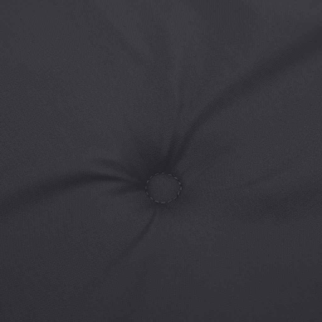 Jastuci za vrtne stolice 6 kom crni 50x50x4 cm tkanina Oxford