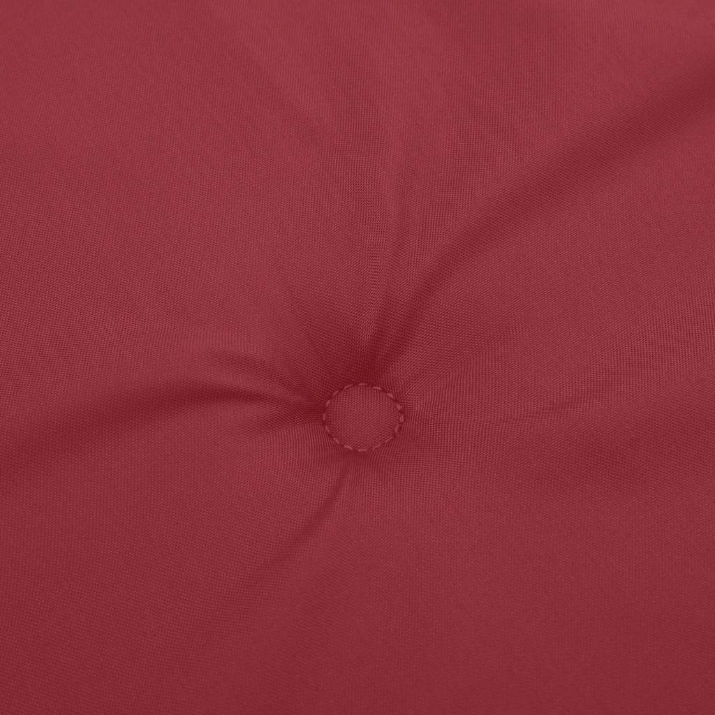 Jastuk za vrtnu klupu boja vina 180 x 50 x 3 cm tkanina Oxford