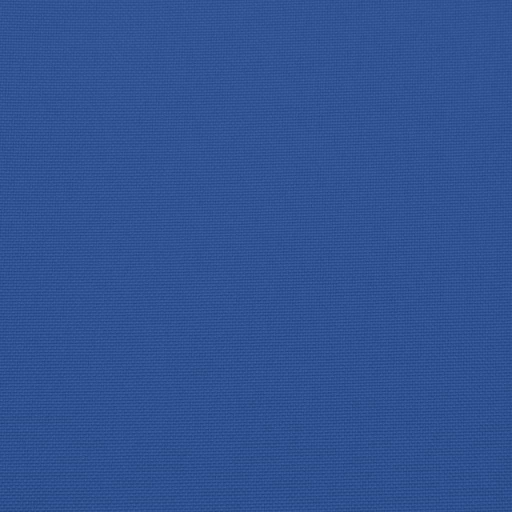 Jastuci za vrtne stolice 4 kom plavi 100 x 50 x 3 cm od tkanine