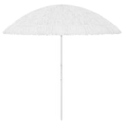 Suncobran za plažu Hawaii bijeli 300 cm