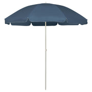 Suncobran za plažu plavi 240 cm