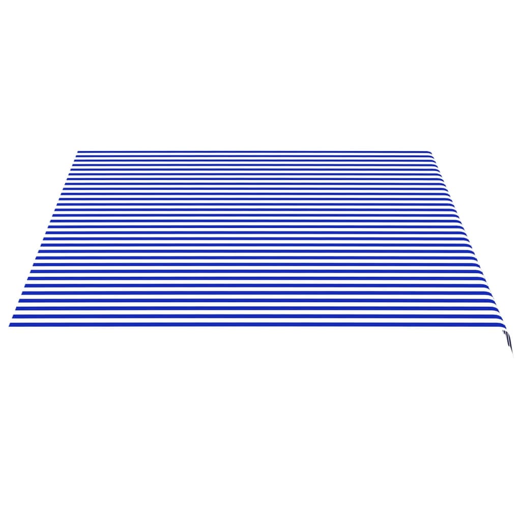 Zamjenska tkanina za tendu plavo-bijela 4,5 x 3,5 m