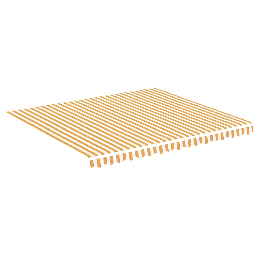 Zamjenska tkanina za tendu žuto-bijela 4 x 3,5 m