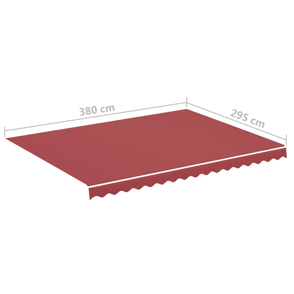 Zamjenska tkanina za tendu bordo 4 x 3 m
