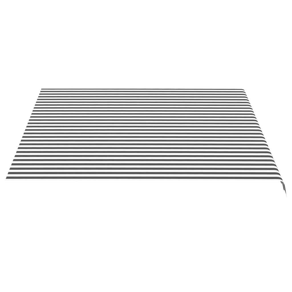Zamjenska tkanina za tendu antracit-bijela 4 x 3,5 m