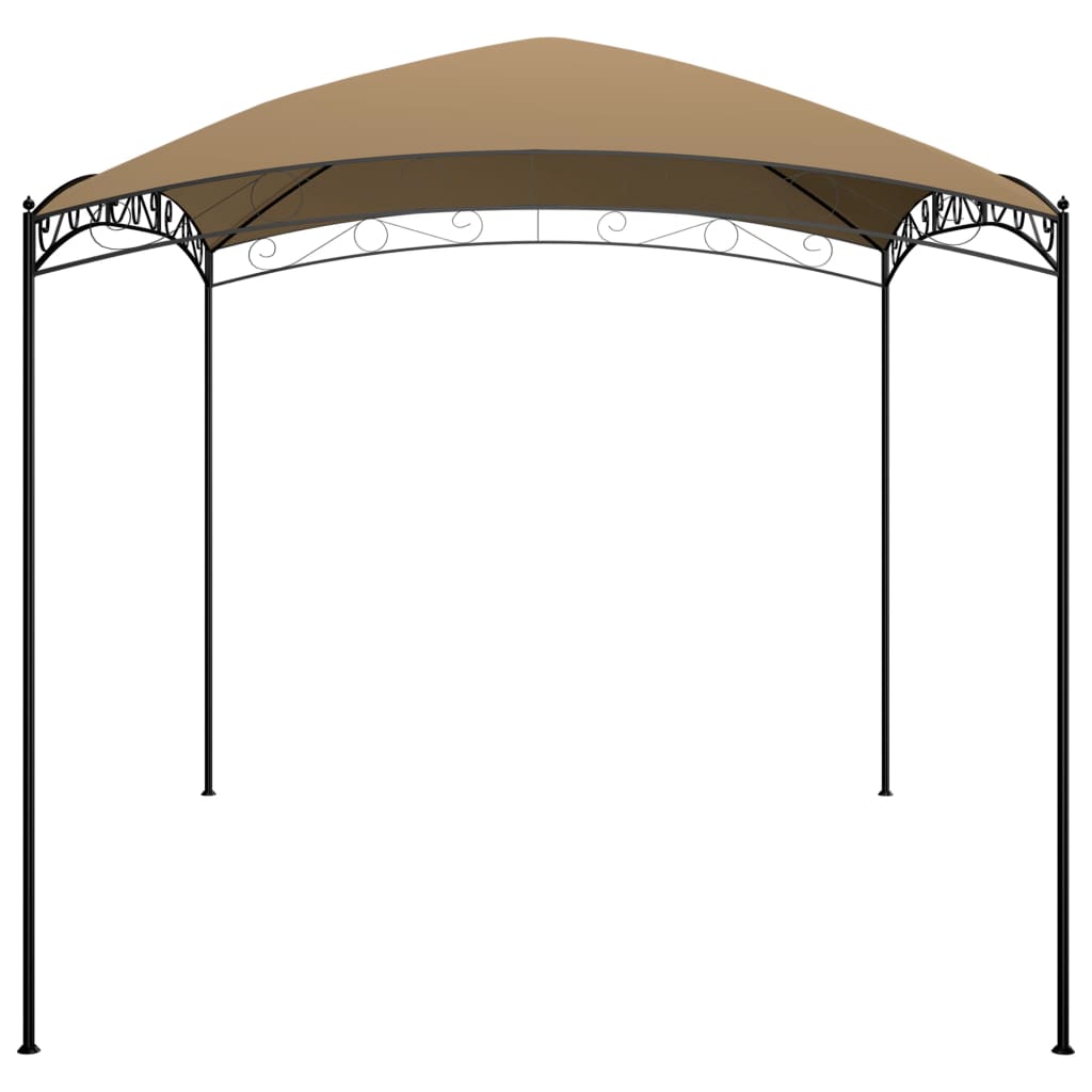 Sjenica 3 x 4 x 2,65 m smeđesiva 180 g/m²