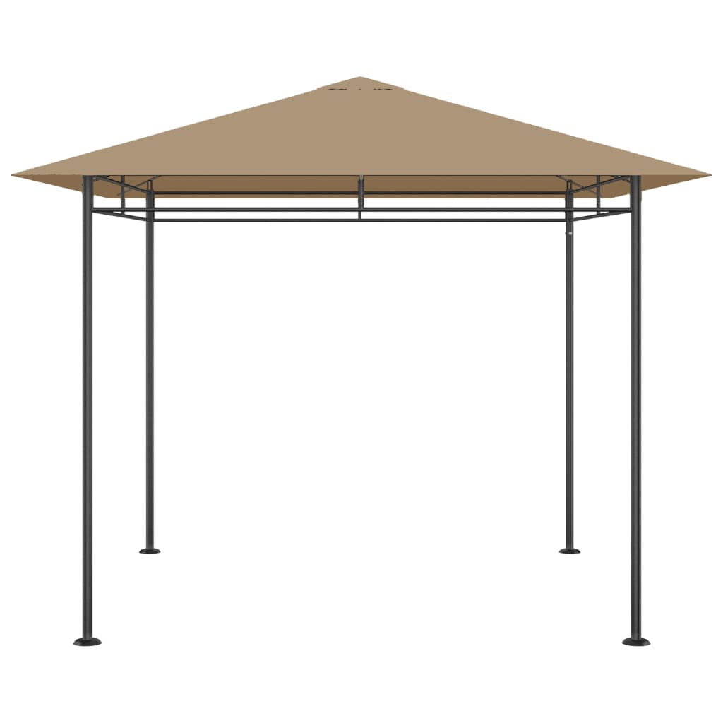Sjenica 3 x 3 x 2,7 m smeđe-siva 180 g/m²