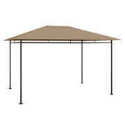 Sjenica 384x281x270 cm smeđe-siva 180 g/m²
