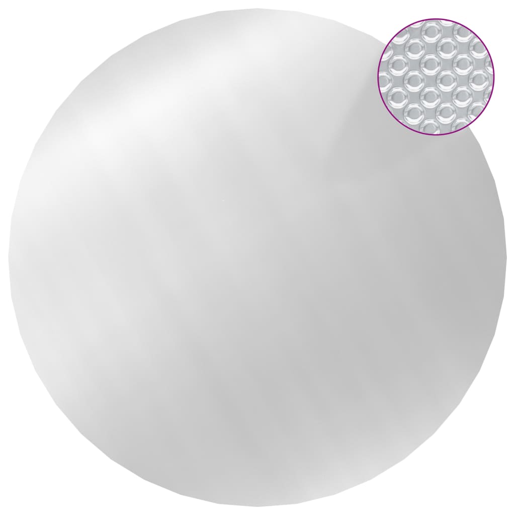 Pokrov za bazen srebrni 549 cm PE
