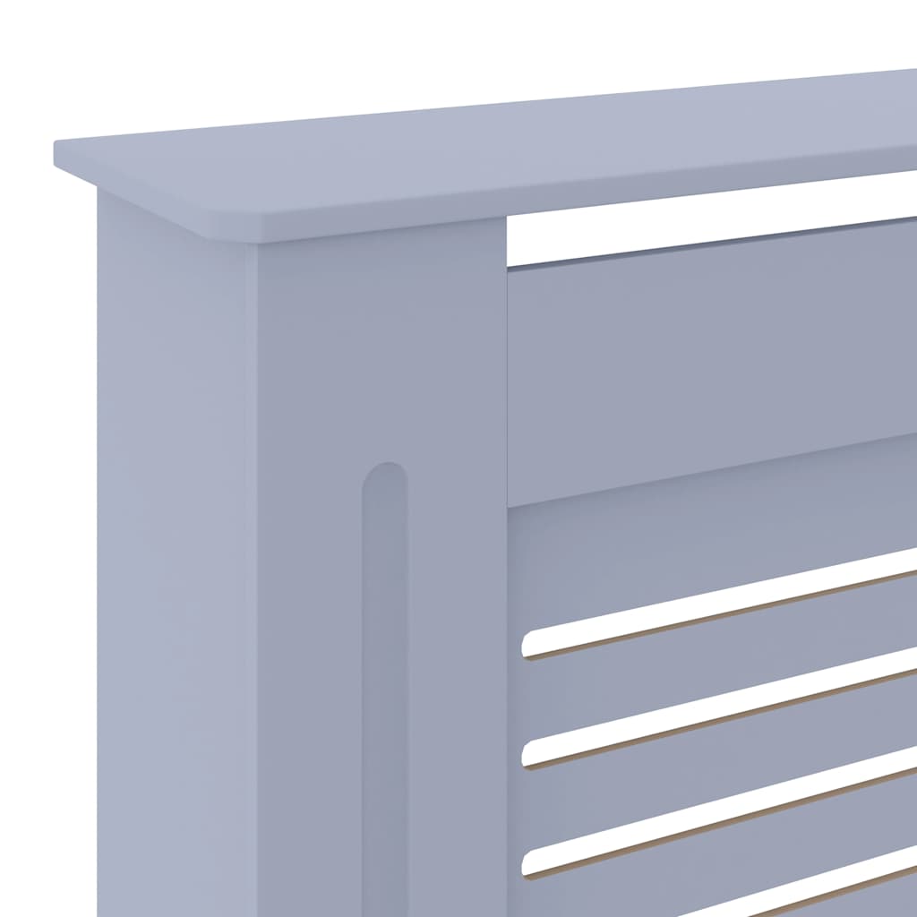Pokrov za radijator MDF sivi 205 cm