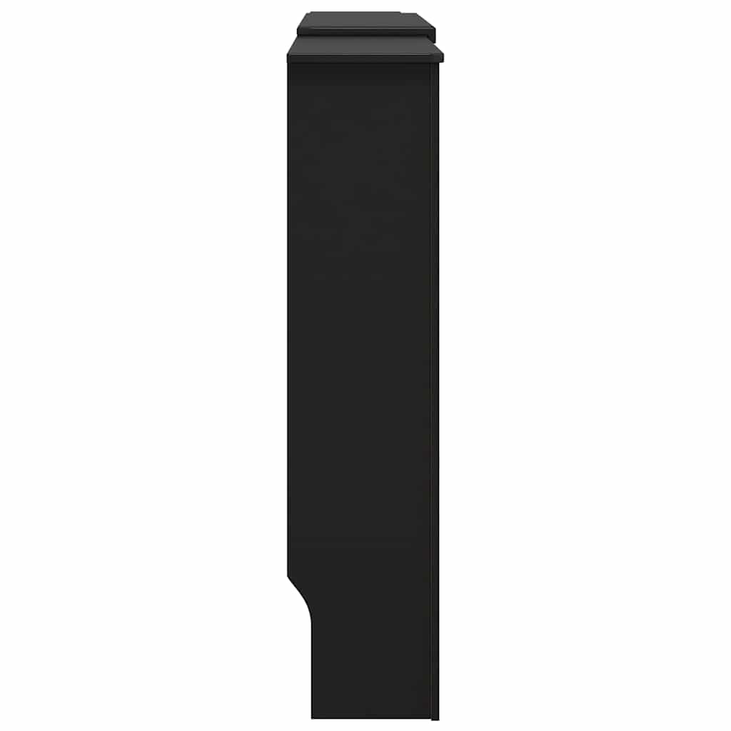 Pokrov za radijator MDF crni 205 cm