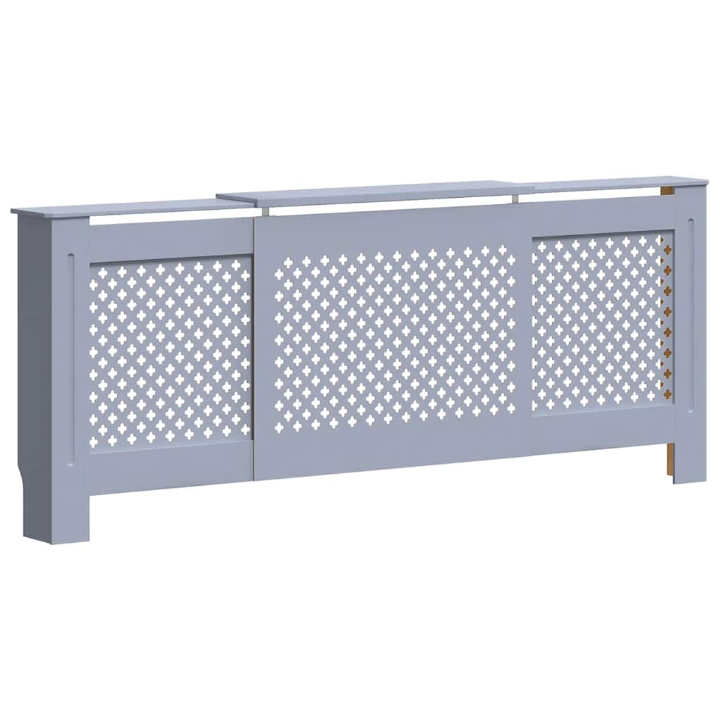 Pokrov za radijator MDF sivi 205 cm