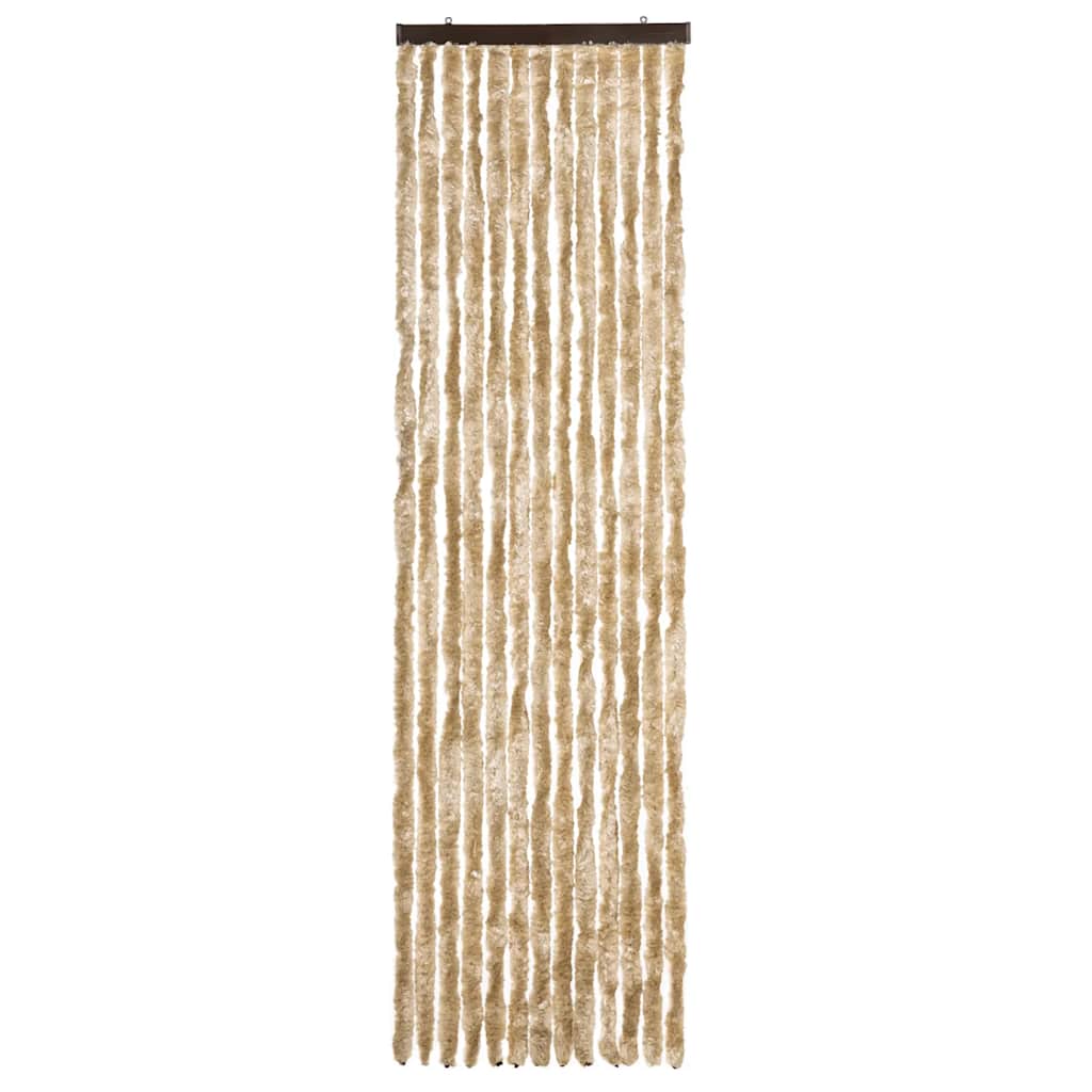 Zastor protiv insekata bež 56 x 200 cm šenil