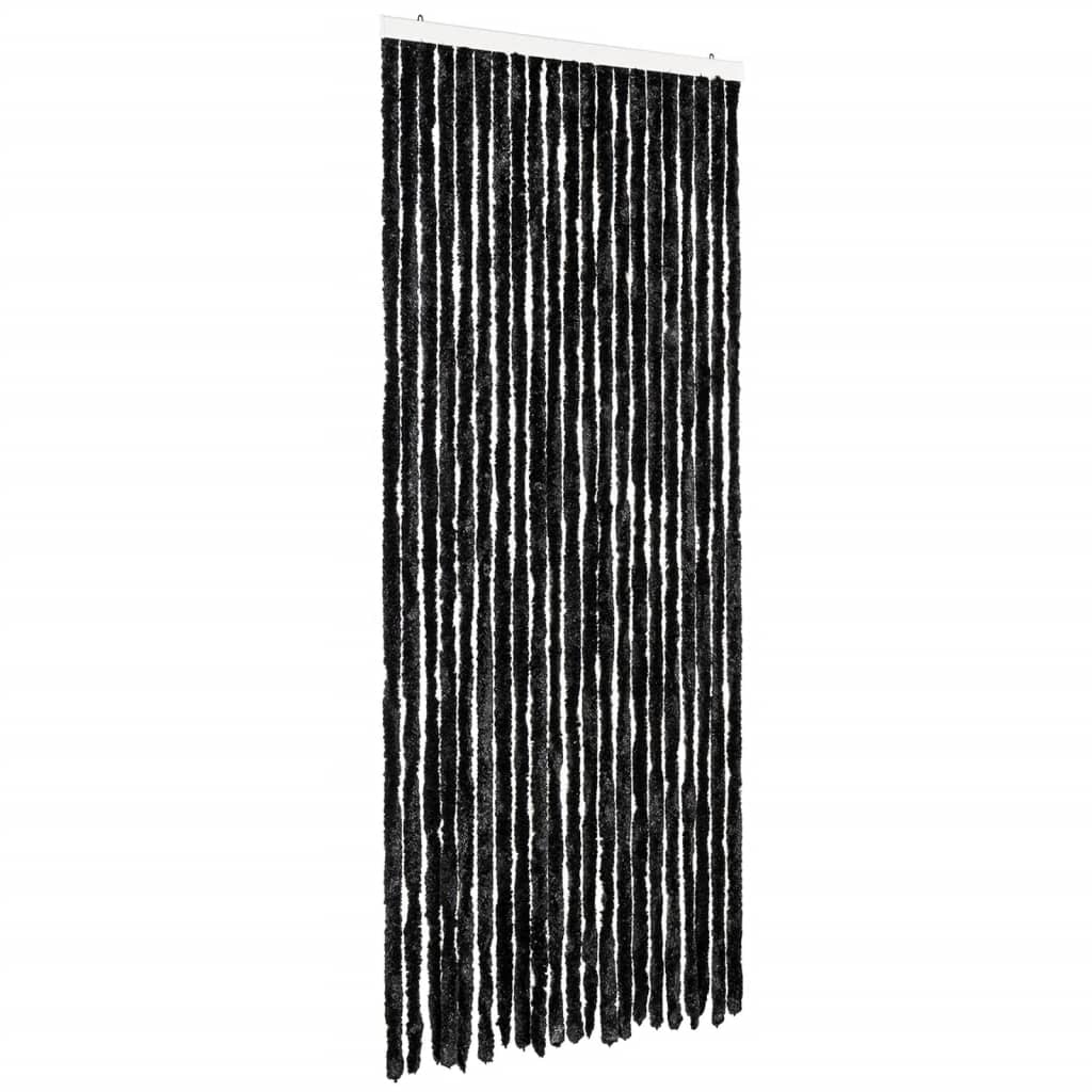 Zastor protiv insekata antracit 90 x 200 cm šenil