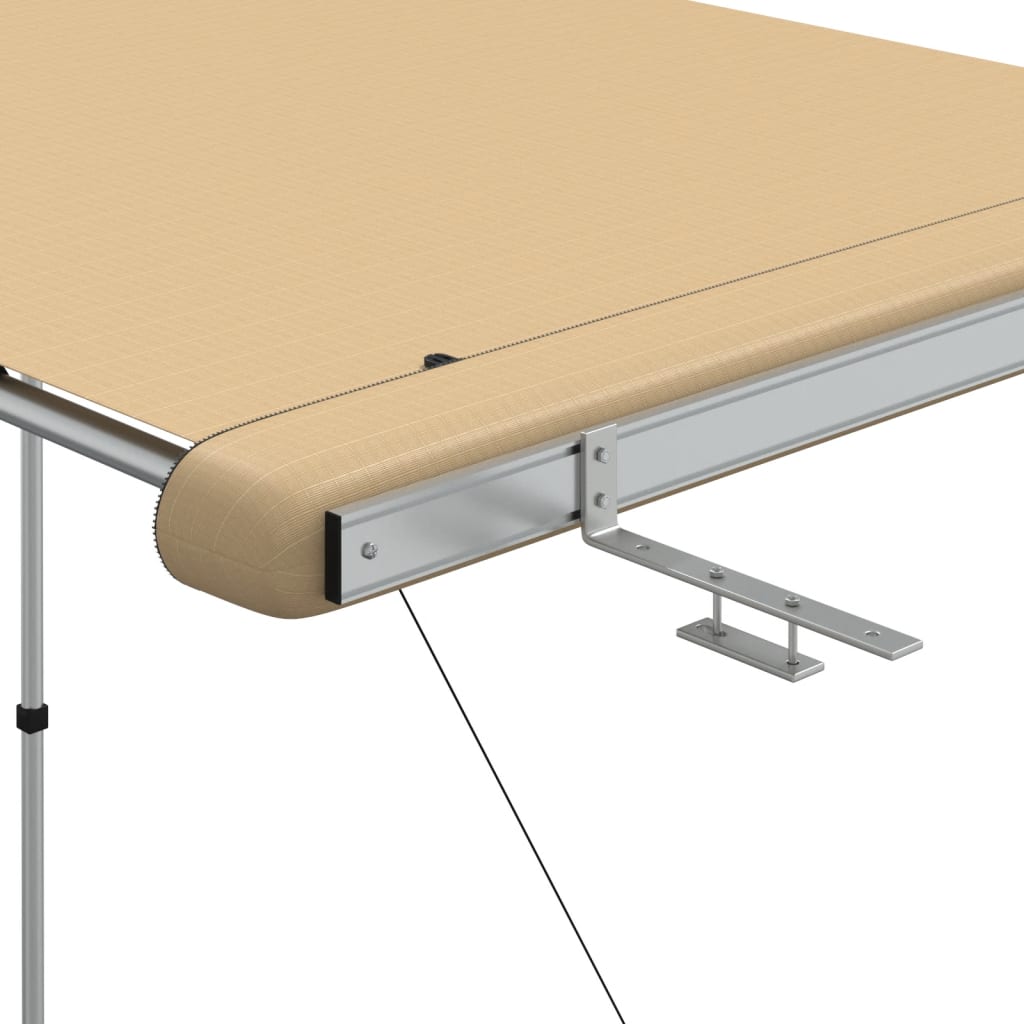 Tenda za kamp-prikolicu i karavan 1,2 x 2 x 2,15 m bež