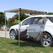 Tenda za kamp-prikolicu i karavan 1,2 x 2 x 2,15 m bež