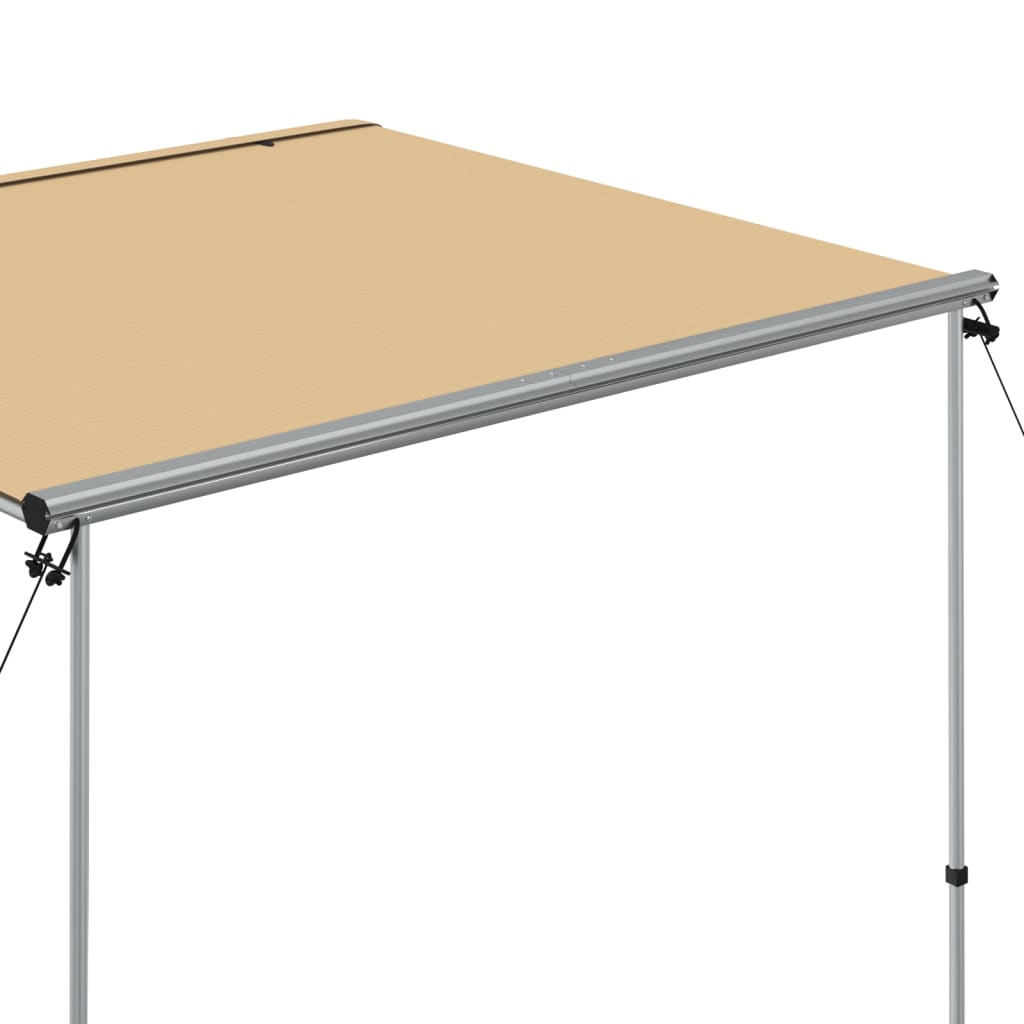Tenda za kamp-prikolicu i karavan 1,8 x 2 x 2,15 m bež