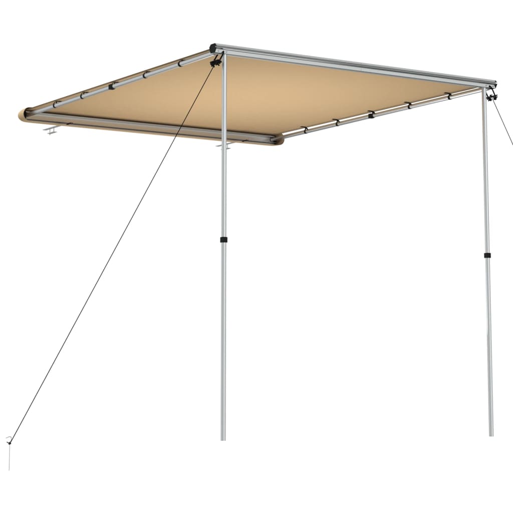 Tenda za kamp-prikolicu i karavan 1,8 x 2,5 x 2,15 m bež