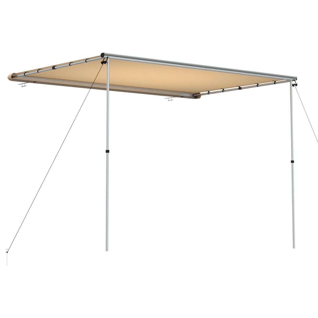 Tenda za kamp-prikolicu i karavan 3 x 2 x 2,15 m bež