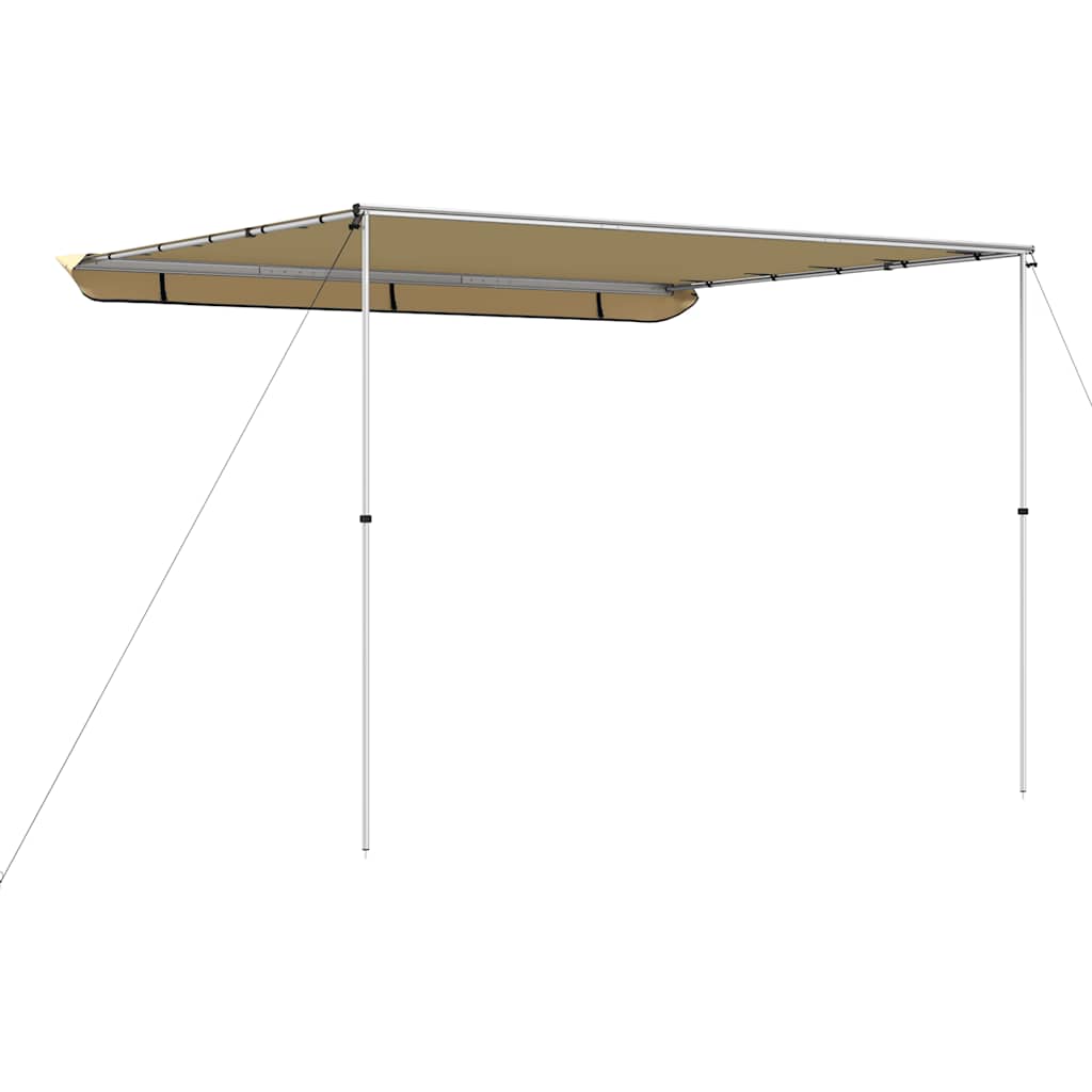 Tenda za kamp-prikolicu i karavan 3 x 3 x 2,15 m bež