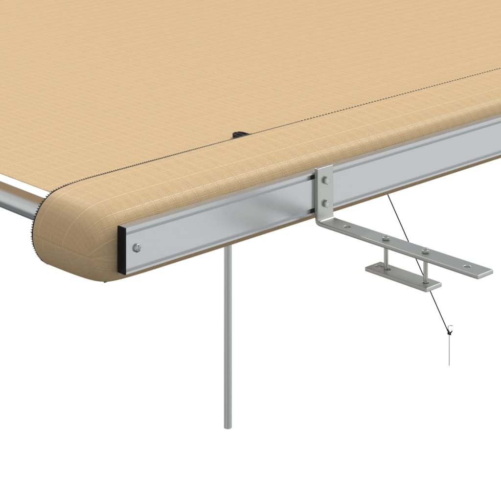 Tenda za kamp-prikolicu i karavan 3 x 3 x 2,15 m bež