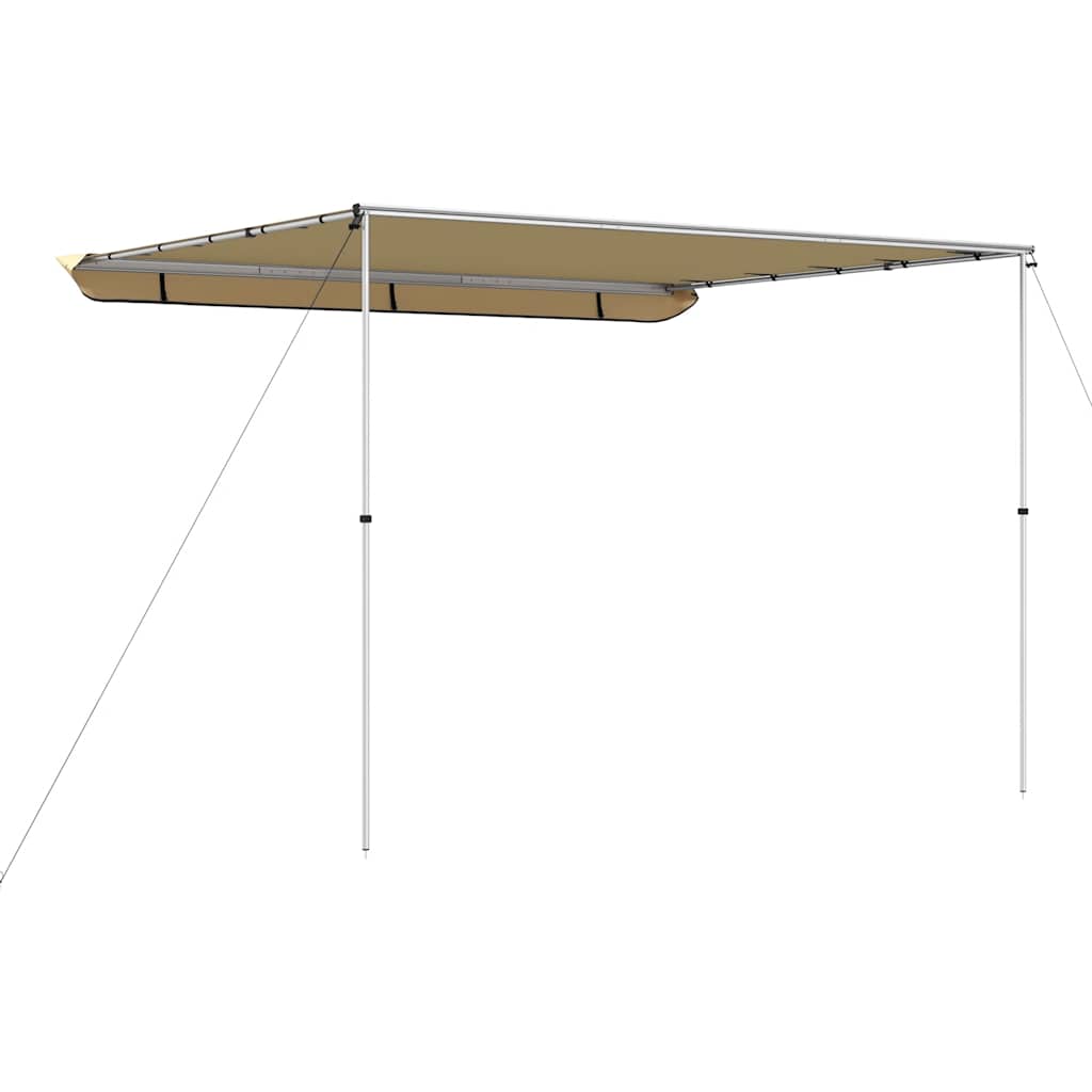 Tenda za kamp-prikolicu i karavan 4 x 2 x 2,15 m bež