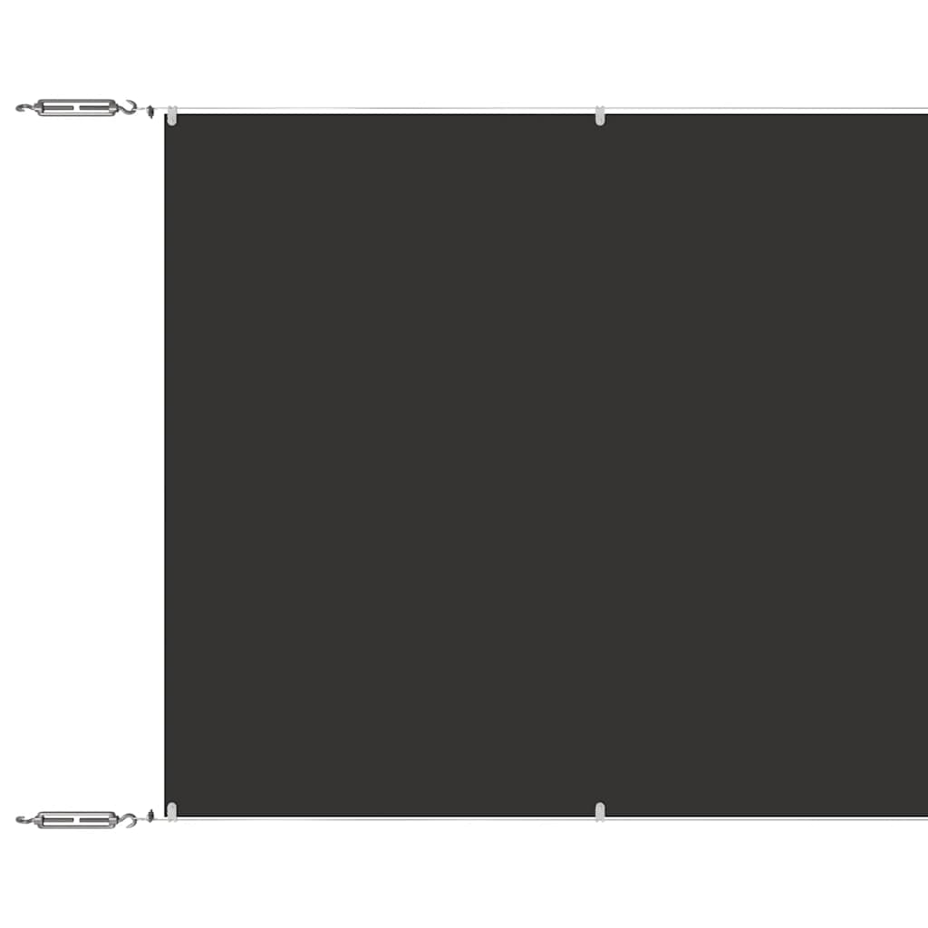 Okomita tenda antracit 60 x 800 cm od tkanine Oxford
