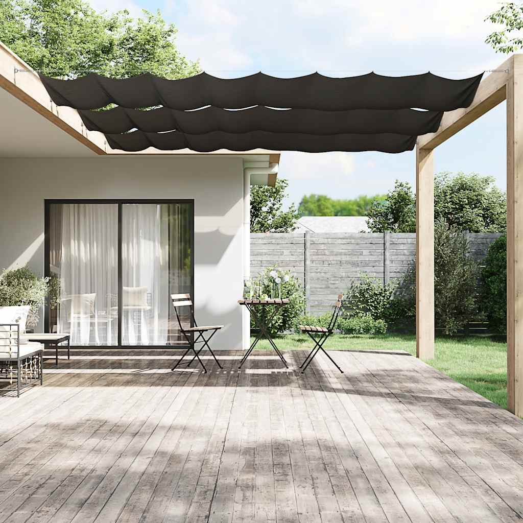 Okomita tenda antracit 140 x 600 cm od tkanine Oxford