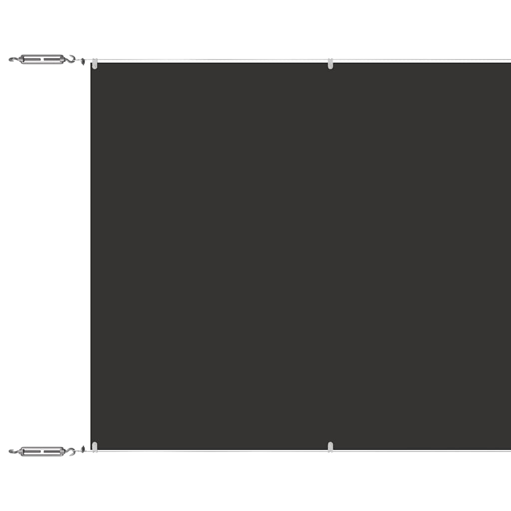 Okomita tenda antracit 140 x 800 cm od tkanine Oxford