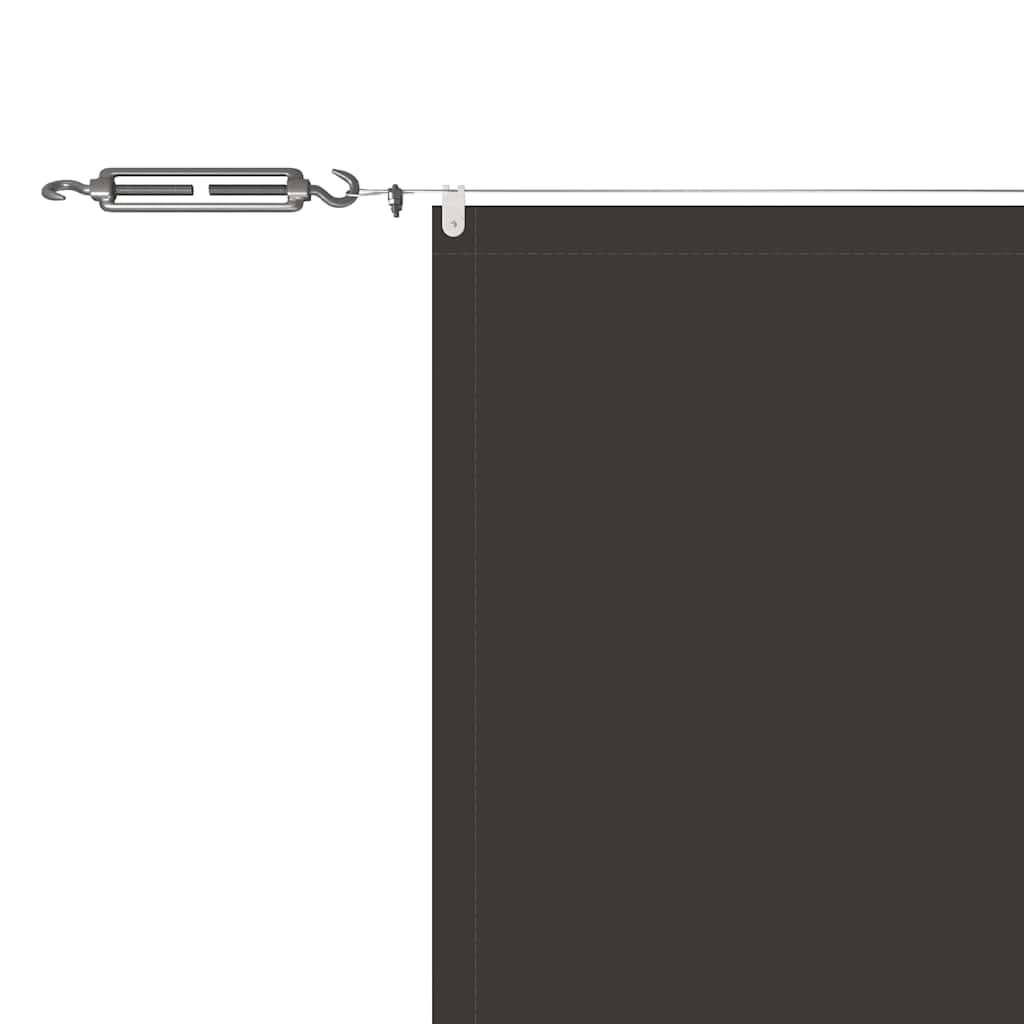 Okomita tenda antracit 140 x 800 cm od tkanine Oxford