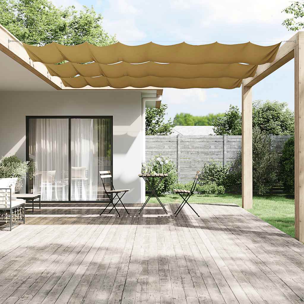 Okomita tenda bež 60 x 1200 cm od tkanine Oxford