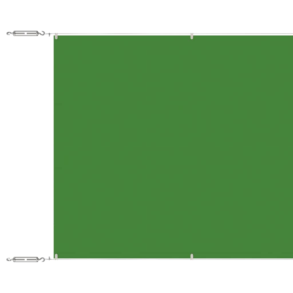 Okomita tenda svjetlozelena 140 x 800 cm od tkanine Oxford