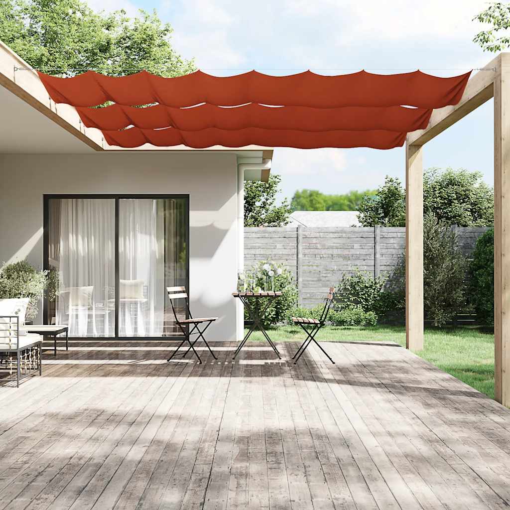 Okomita tenda terakota 140 x 600 cm od tkanine Oxford