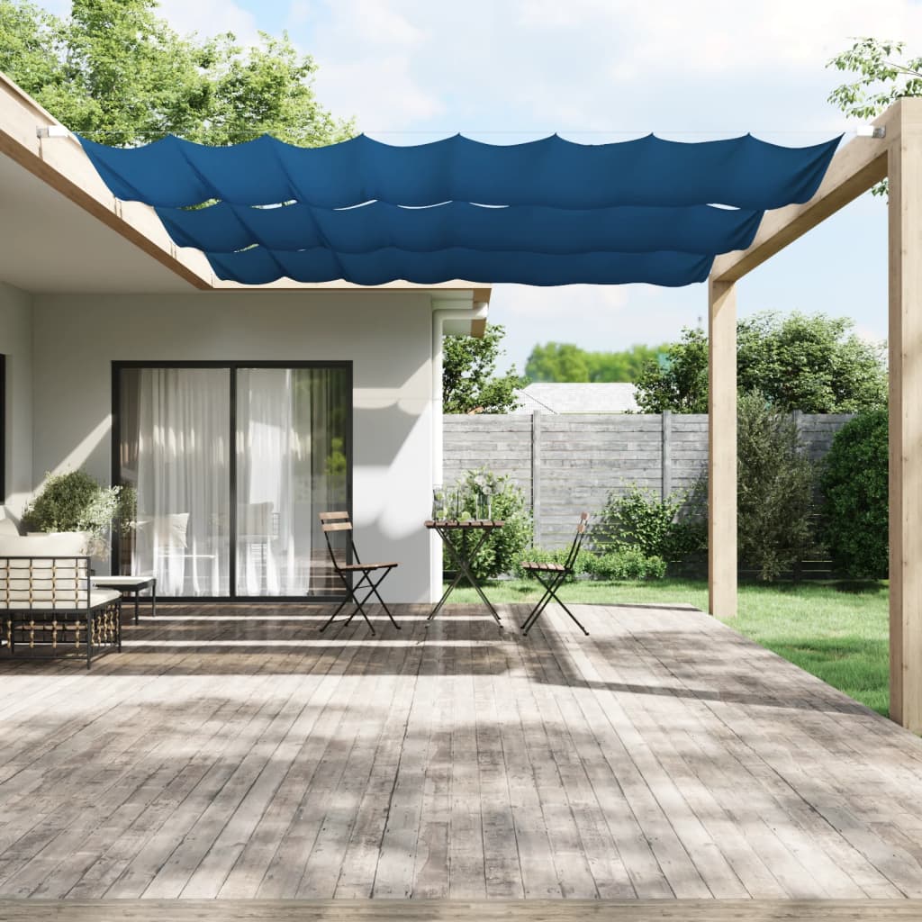 Okomita tenda plava 140 x 420 cm od tkanine Oxford