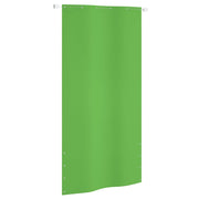 Balkonski zastor svjetlozeleni 120 x 240 cm od tkanine Oxford