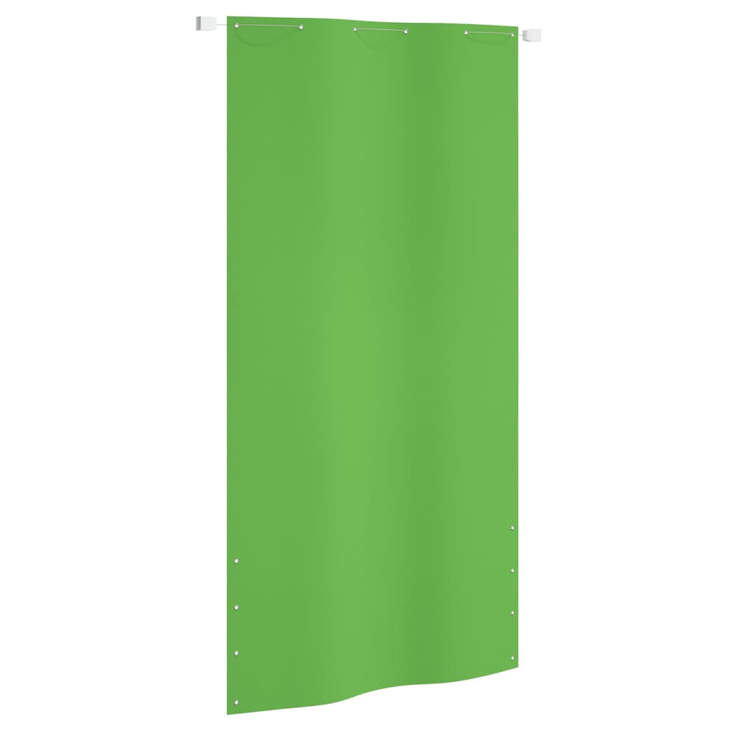 Balkonski zastor svjetlozeleni 120 x 240 cm od tkanine Oxford