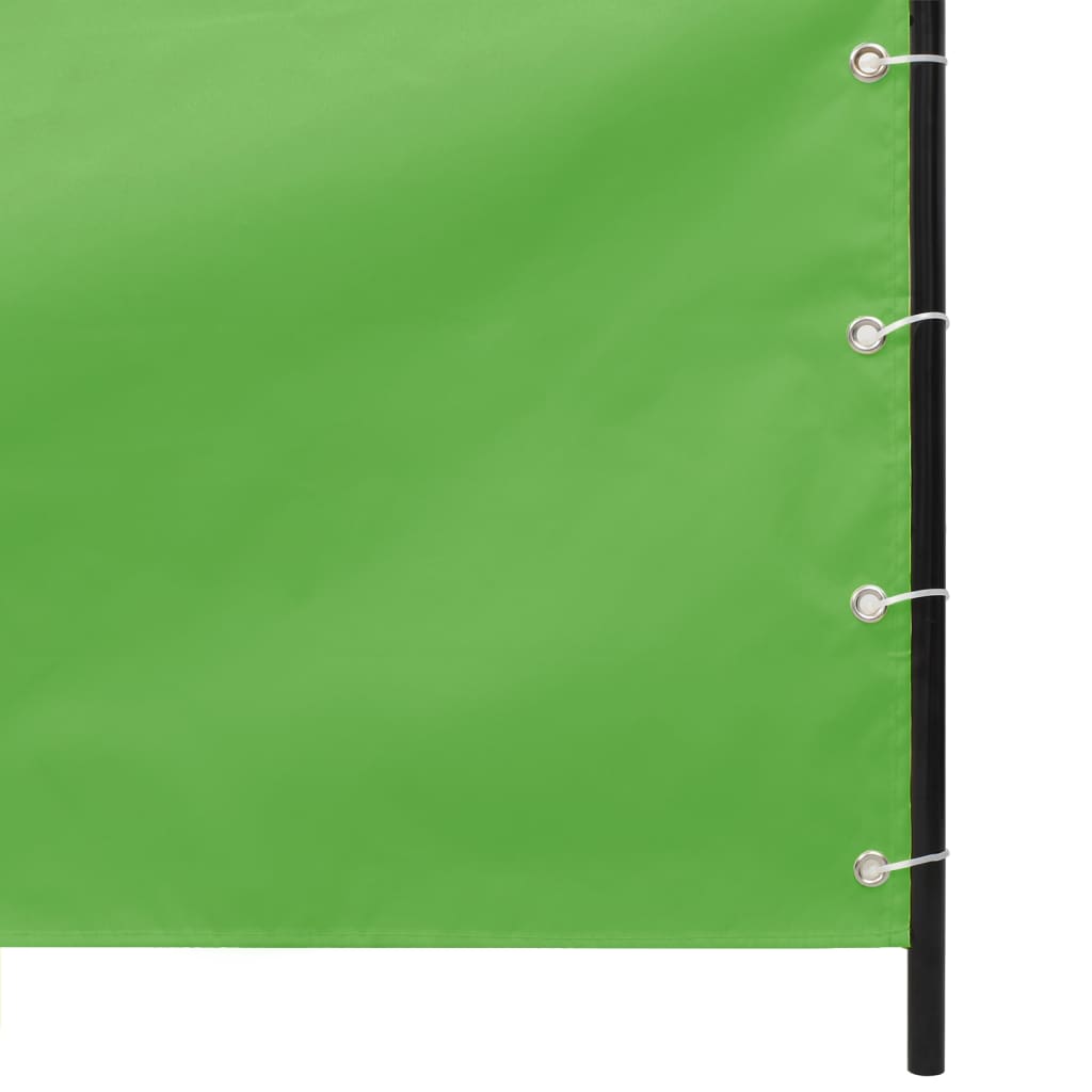 Balkonski zastor svjetlozeleni 120 x 240 cm od tkanine Oxford