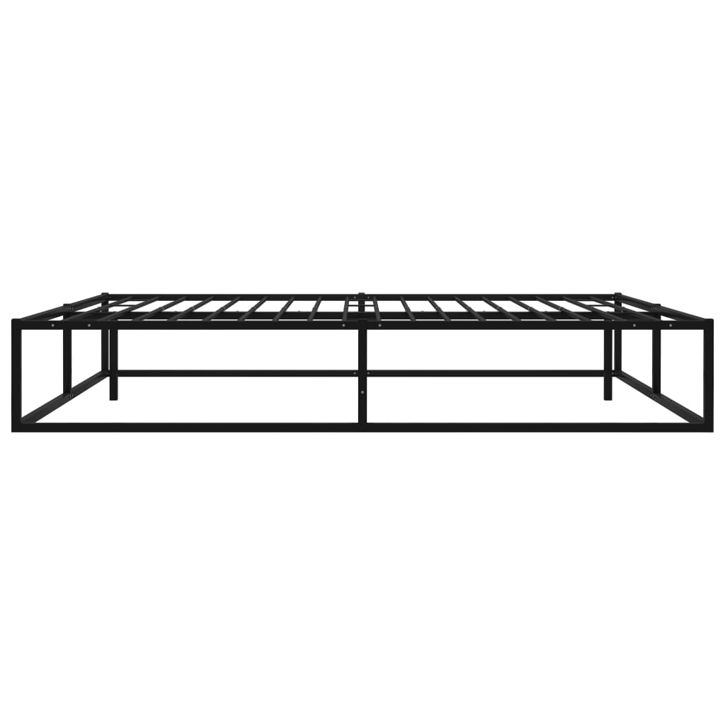 Okvir za krevet crni metalni 180 x 200 cm
