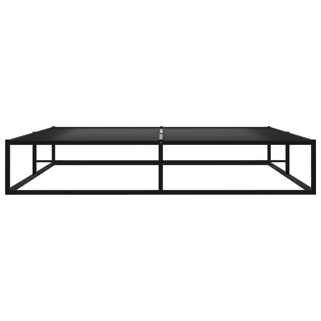 Okvir za krevet crni metalni 180 x 200 cm