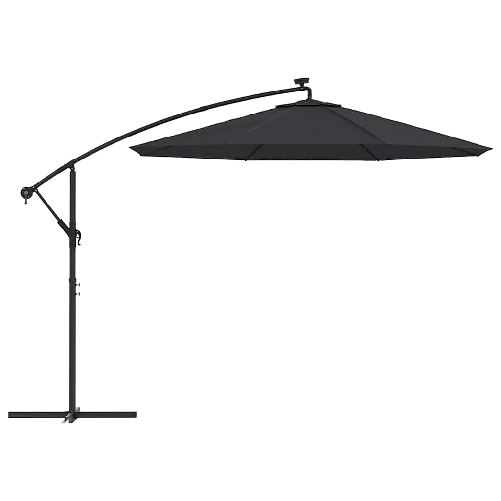 Zamjenska tkanina za konzolni suncobran 300 cm crna