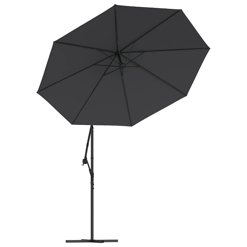 Zamjenska tkanina za konzolni suncobran 300 cm crna