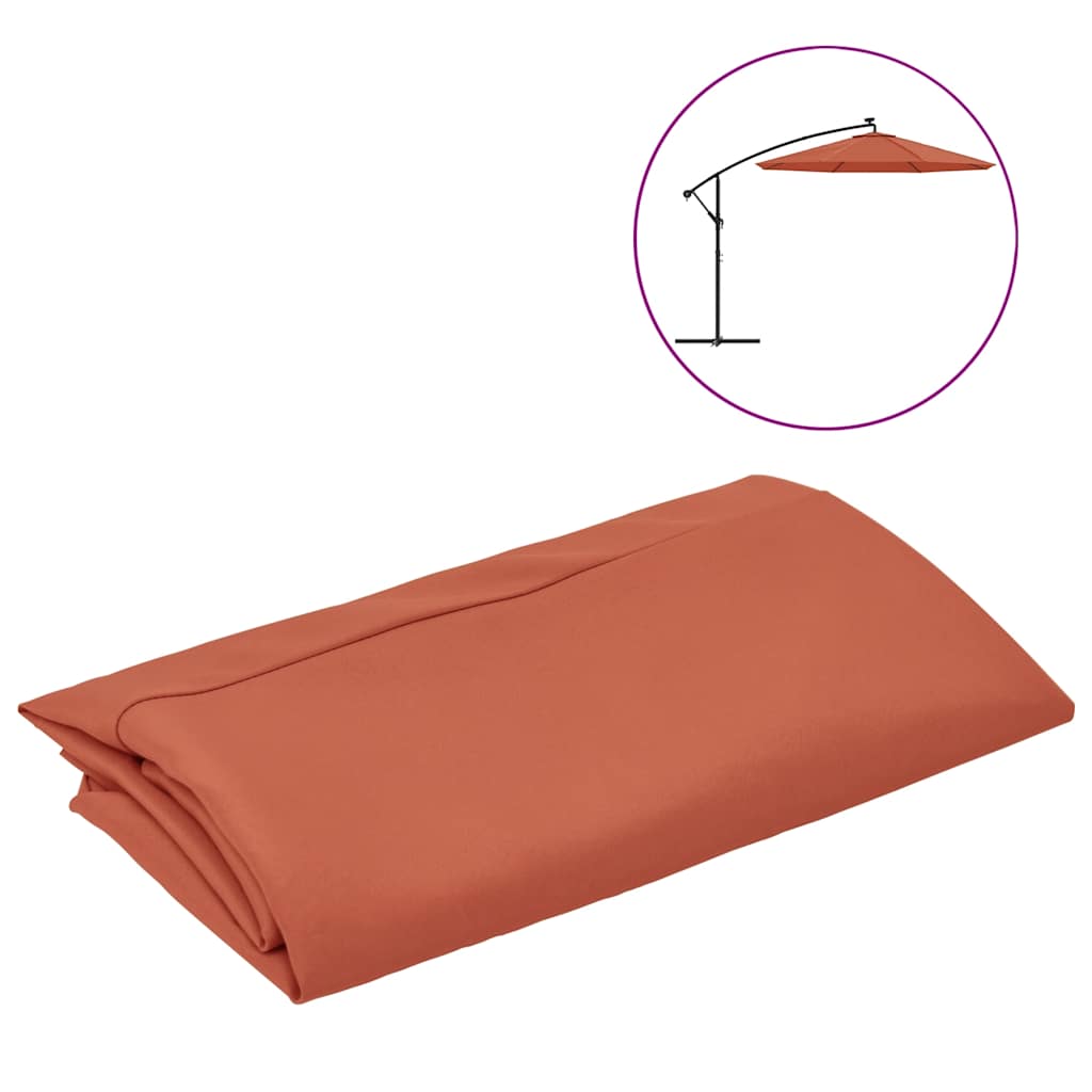 Zamjenska tkanina za konzolni suncobran 300 cm terakota