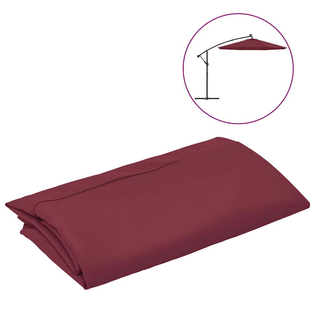Zamjenska tkanina za konzolni suncobran 350 cm bordo