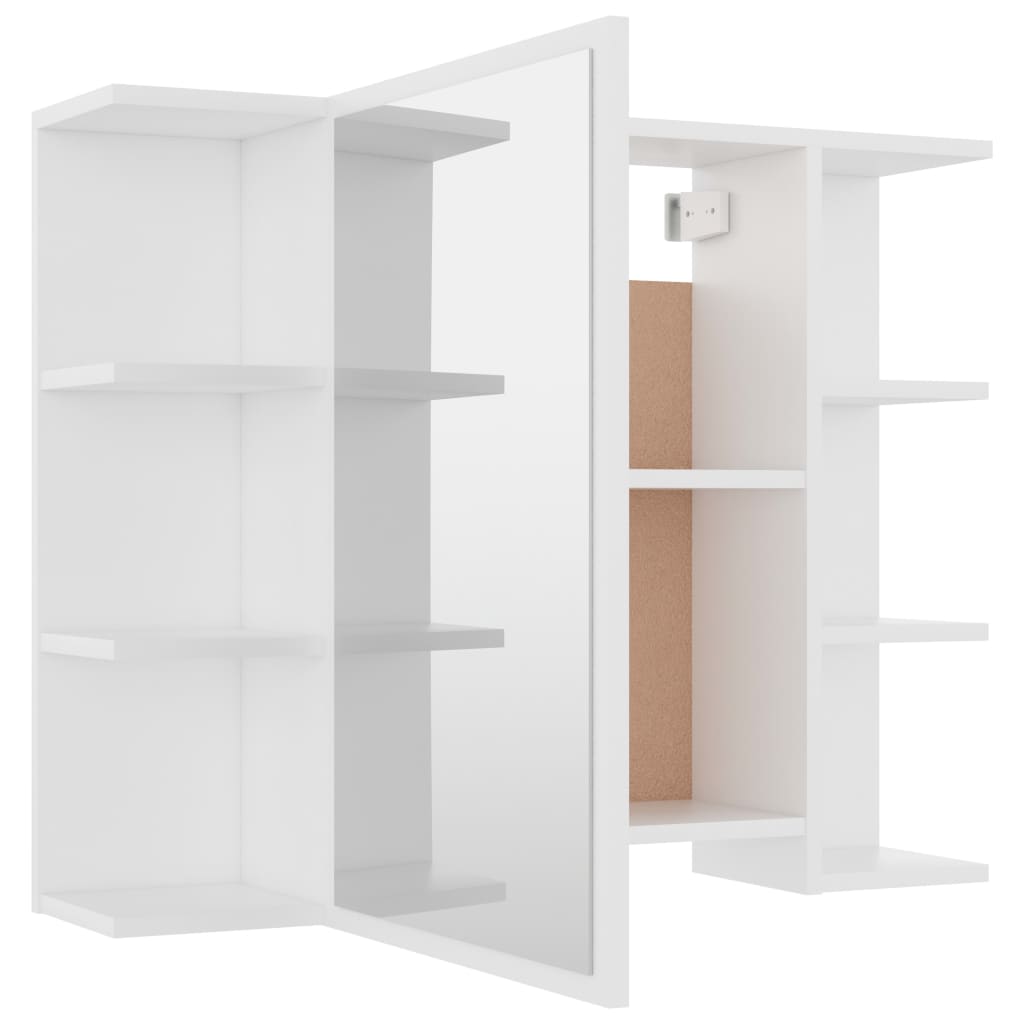 3-dijelni set kupaonskog namještaja bijeli konstruirano drvo