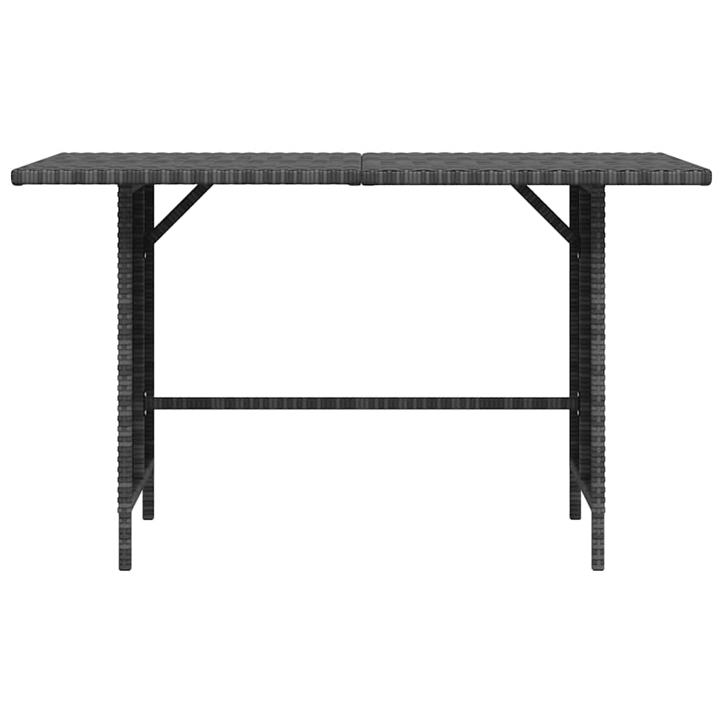 Vrtni blagovaonski stol sivi 110 x 70 x 65 cm od poliratana