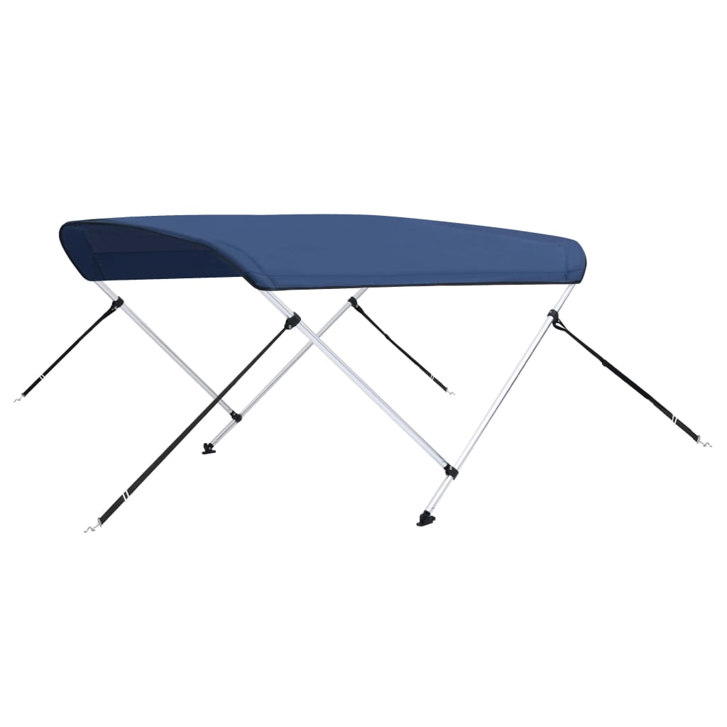 Tenda bimini s 2 luka modra 180 x 130 x 110 cm